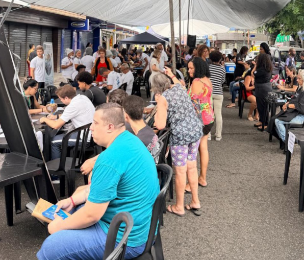 Salete Calaça no evento