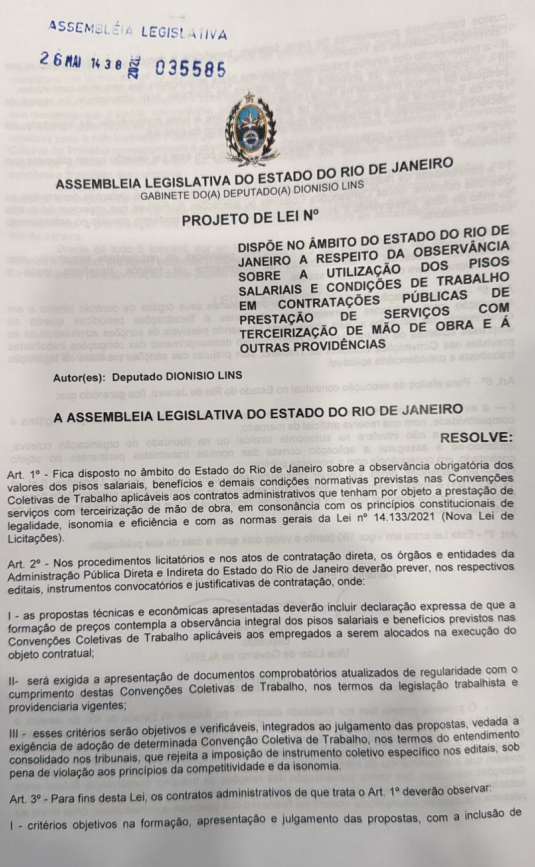 Ação Ministério Público JAÉ